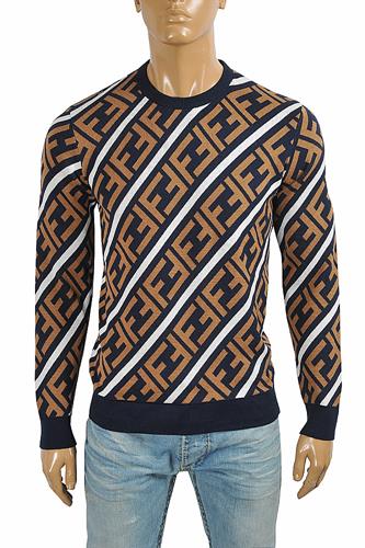 FENDI men FF print sweater 66