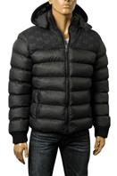 GUCCI Men's Hooded Warm Jacket In Black #139
