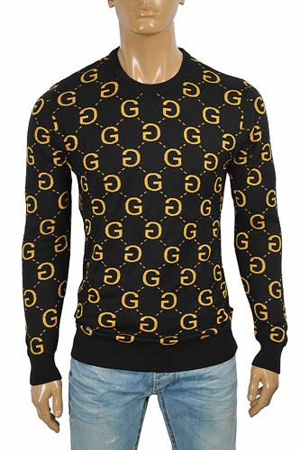 GUCCI men GG knitted sweater 115