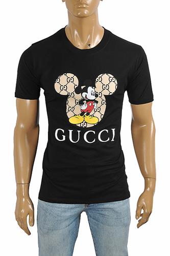 GUCCI Menâ??s T-shirt With Mickey Mouse Print 309