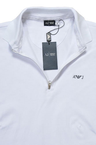 Mens Designer Clothes | ARMANI JEANS Men's Zip Up Shirt #167