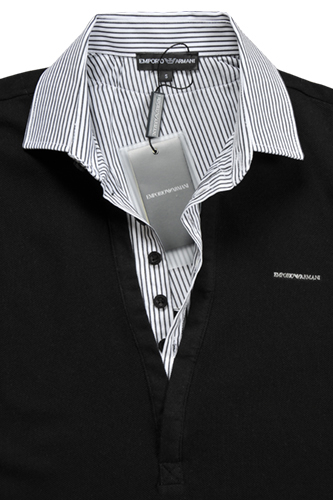 Mens Designer Clothes | EMPORIO ARMANI Menâ??s Short Sleeve Shirt #199