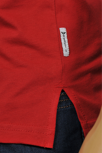 Mens Designer Clothes | ARMANI JEANS Men's Short Sleeve Shirt #204