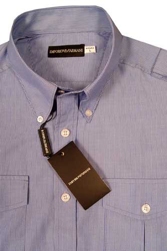 Mens Designer Clothes | EMPORIO ARMANI Men Dress Shirt #107