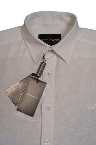 Mens Designer Clothes | EMPORIO ARMANI Mens Summer Dress Shirt #153