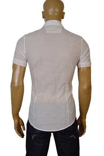 armani mens short sleeve shirt
