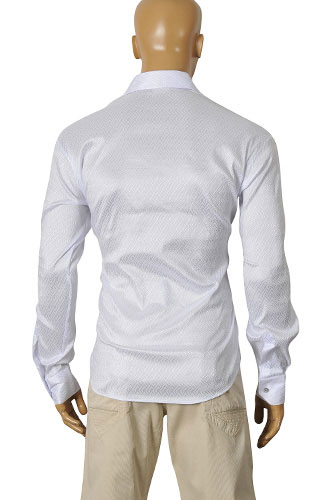 Mens Designer Clothes | ARMANI JEANS Men's Dress Shirt #162