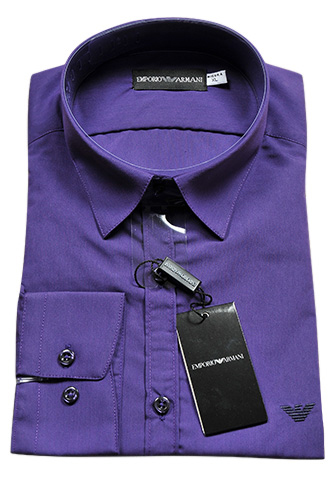 Mens Designer Clothes | EMPORIO ARMANI Men's Dress Shirt #182