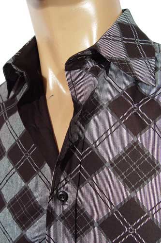 Mens Designer Clothes | ARMANI JEANS Men's Dress Shirt #99