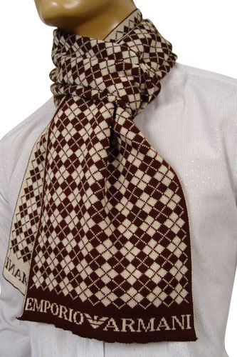 armani hat and scarf set mens