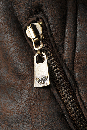 Mens Designer Clothes | EMPORIO ARMANI Men's Artificial Leather Warm Winter Jacket #107