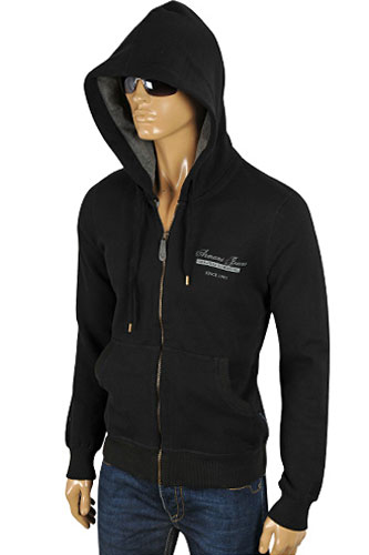 Mens Designer Clothes | ARMANI JEANS Men's Zip Up Hoodie/Jacket #115