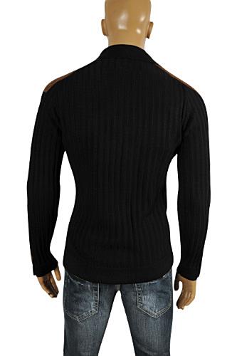 Mens Designer Clothes | EMPORIO ARMANI Men's Knitted Zip Jacket #129