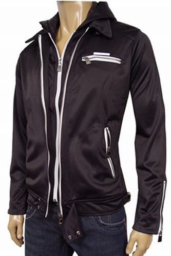 Mens Designer Clothes | EMPORIO ARMANI Men's Sport Hooded Jacket #64