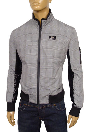 Mens Designer Clothes | EMPORIO ARMANI Zip Up Summer Jacket #65