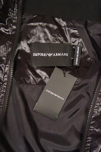 Mens Designer Clothes | EMPORIO ARMANI Zip Up Summer Jacket #66