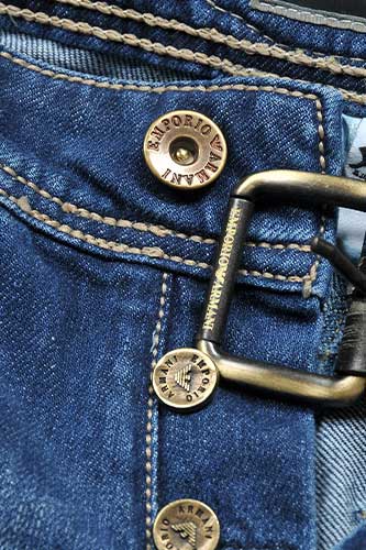 Mens Designer Clothes | EMPORIO ARMANI Men's Jeans With Belt #109