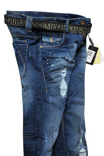 Mens Designer Clothes | EMPORIO ARMANI Men's Jeans With Belt #109