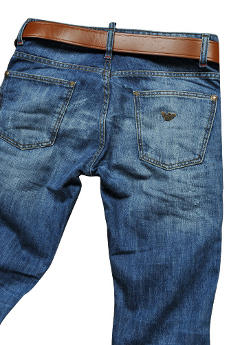 Mens Designer Clothes | EMPORIO ARMANI Men's Jeans With Belt #113