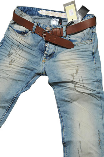 Mens Designer Clothes | EMPORIO ARMANI Menâ??s Jeans With Belt #118