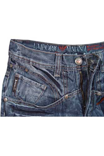 Mens Designer Clothes | Emporio Armani Wash Denim Jeans #43