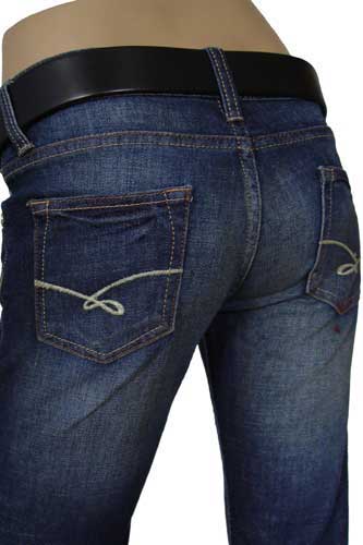 Womens Designer Clothes | EMPORIO ARMANI Ladies Slim Fit Jeans With Belt #75