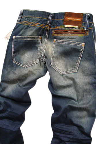 Mens Designer Clothes | EMPORIO ARMANI Mens Washed Jeans #91