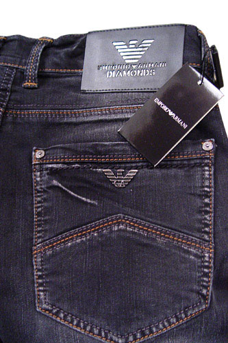 Mens Designer Clothes | EMPORIO ARMANI Mens Washed Jeans #95