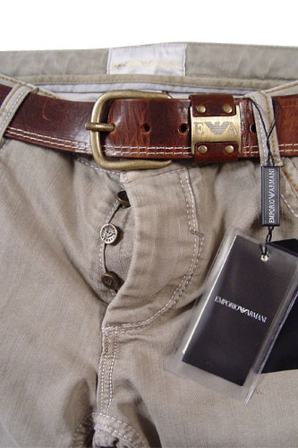 Mens Designer Clothes | EMPORIO ARMANI Mens Jeans With Belt #97