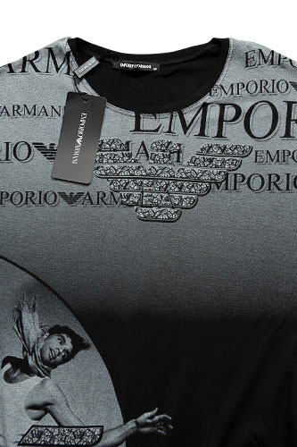Mens Designer Clothes | EMPORIO ARMANI Men's Long Sleeve Tee #171