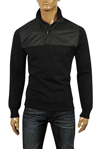 Mens Designer Clothes | ARMANI JEANS Men's Zip Up Sweatshirt #246