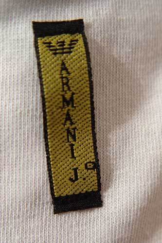 Mens Designer Clothes | EMPORIO ARMANI Long Sleeve Cotton Shirt #91