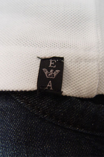 Mens Designer Clothes | EMPORIO ARMANI Cotton Mens Polo Shirt #144