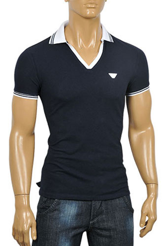 Mens Designer Clothes | EMPORIO ARMANI Men's Polo Shirt #181