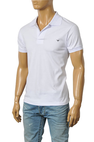 Mens Designer Clothes | EMPORIO ARMANI Men's Polo Shirt #184