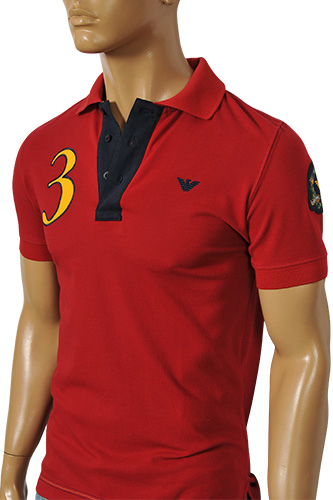 Mens Designer Clothes | EMPORIO ARMANI Menâ??s Polo Shirt #189