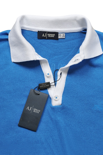 Mens Designer Clothes | ARMANI JEANS Men's Polo Shirt #196