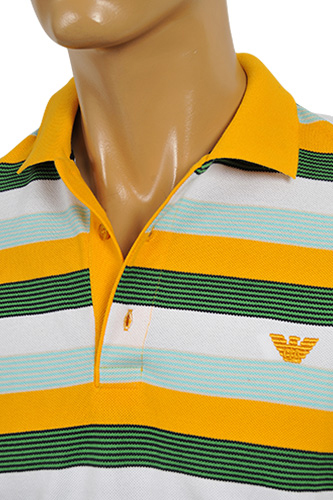 Mens Designer Clothes | EMPORIO ARMANI Men's Polo Shirt #222