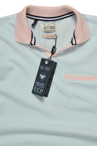 Mens Designer Clothes | ARMANI JEANS Men's Polo Shirt #238