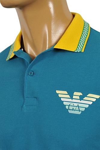 Mens Designer Clothes | EMPORIO ARMANI Men's Polo Shirt #248