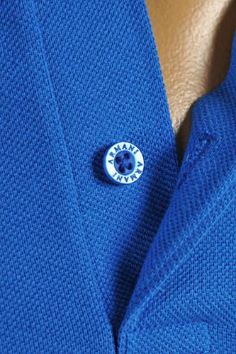 Mens Designer Clothes | ARMANI JEANS Men's Polo Shirt #251