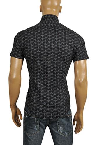 Mens Designer Clothes | EMPORIO ARMANI Men's Short Sleeve Shirt #235