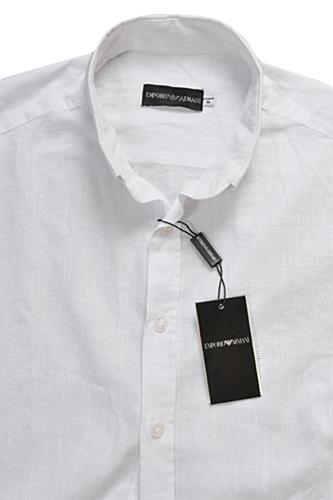 Mens Designer Clothes | EMPORIO ARMANI Men's Short Sleeve Shirt #252