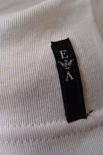 Mens Designer Clothes | EMPORIO ARMANI Mens V-Neck Short Sleeve Tee #56