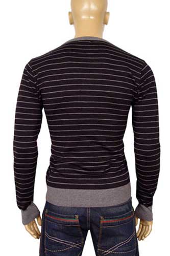 Mens Designer Clothes | EMPORIO ARMANI Button Up Body Sweater #103