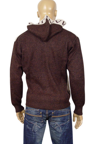 Mens Designer Clothes | EMPORIO ARMANI Mens Hooded Warm Sweater #112