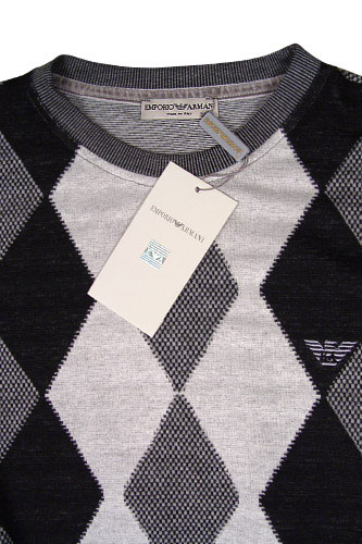 Mens Designer Clothes | EMPORIO ARMANI Mens Round Neck Sweater #118