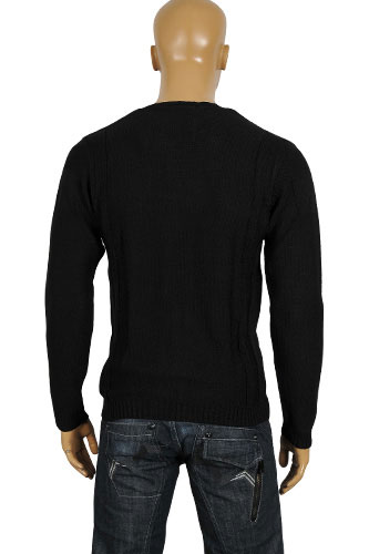 Mens Designer Clothes | EMPORIO ARMANI Men's Body Cotton Sweater #131