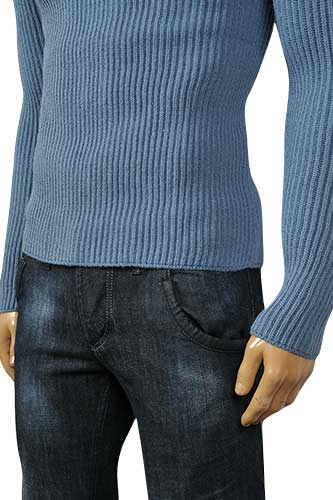 Mens Designer Clothes | EMPORIO ARMANI Men's Fitted Sweater #136