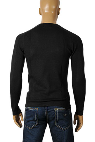 Mens Designer Clothes | ARMANI JEANS Men's Round Neck Sweater #156